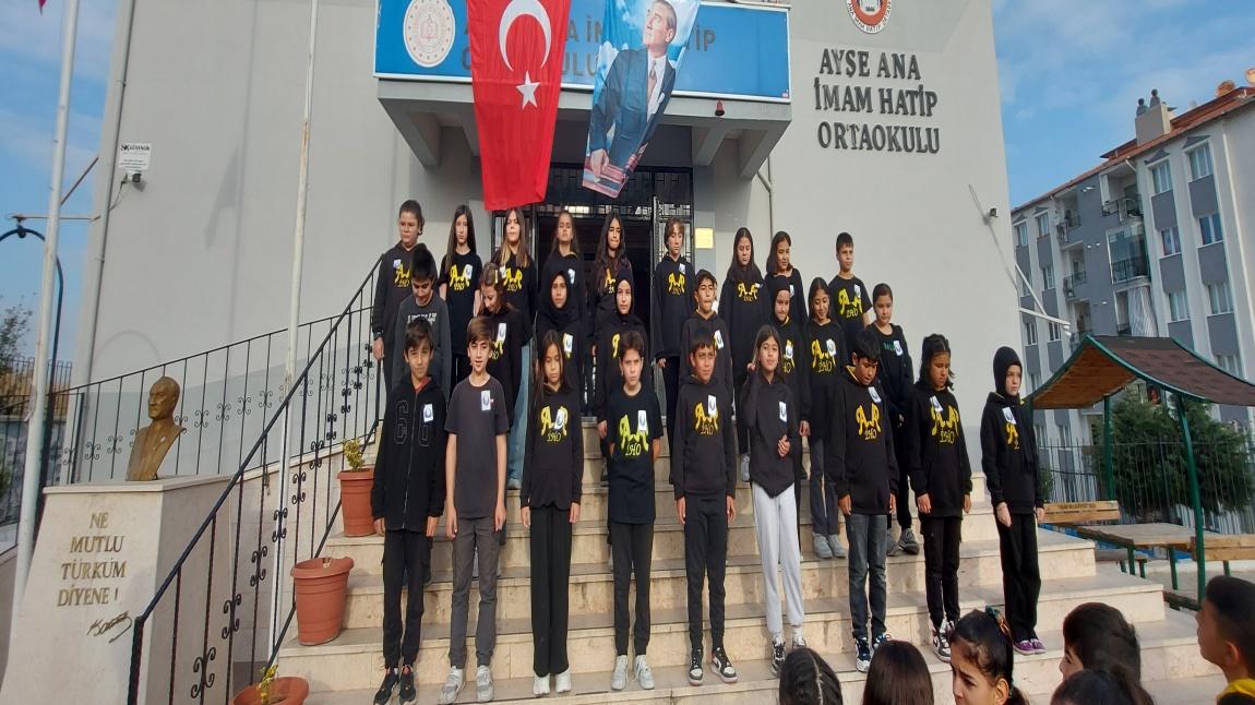 10 Kasım Mustafa Kemal Atatürk'ü Anma Programımız